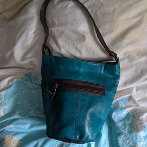 Tignanello Two-Tone Bucket Bag